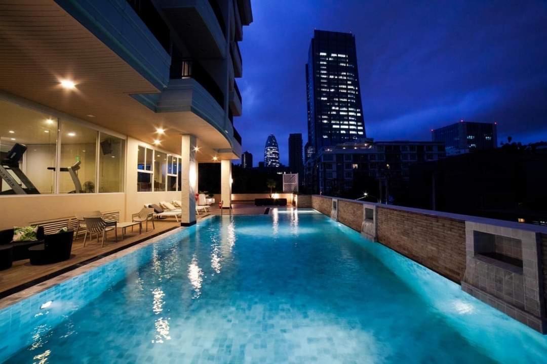 Aparthotel Bangkok Patio Bts Sanam Pao Exterior foto
